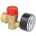 Art.368MA Sicherheitsventil f&uuml;r Heizung 1/2" 2,5 bar mit Manometer