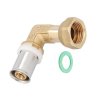 Art.575 Winkel-Pressverschraubung flachd.  3/4" x...