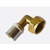 Art.575 Winkel-Pressverschraubung flachd.  1" x...