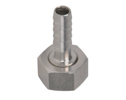 Art.E279 (337IG) Schlauchverschraubung 3/4"&Uuml;berw. x 20mm T&uuml;lle - PN10 Edelstahl V4A