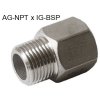 Art.E342NB Gewindeübergang 1/2"AG-NPT x...