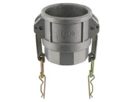 Art.E1906M Kamlok (D) Mutterteil 5/4"IG PN16 - Edelstahl V4A
