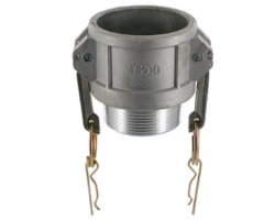 Art.E1905M Kamlok (B) Mutterteil 3/4"AG PN16 - Edelstahl V4A