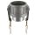 Art.E1905M Kamlok (B) Mutterteil 1"AG PN16 - Edelstahl V4A