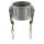 Art.E1908M Kamlok (DC) Mutterteil 1"Kappe PN16 - Edelstahl V4A