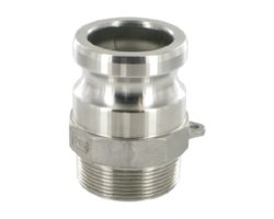 Art.E1905V Kamlok (F) Vaterteil 2"1/2AG PN16 - Edelstahl V4A
