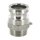 Art.E1905V Kamlok (F) Vaterteil 4"AG PN16 - Edelstahl V4A