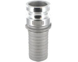 Art.E1907V Kamlok (E)Vaterteil 6/4" x 38mm T&uuml;lle PN16 - Edelstahl V4A
