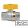 Art.451T Kugelhahn "GAS" 3/4" mit T-Griff