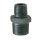 Art.T245S Reduziernippel 3" AG x 2 1/2" AG - Temperguss schw.
