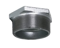 Art.T241V Reduzierer 1" AG x 1/4" IG - Temperguss verz.