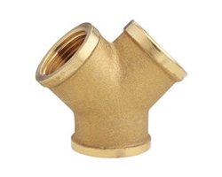 Art.3220 Y-St&uuml;ck 1/2" IG x IG x IG - Messing