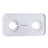 Art.287 Klapprosetten wei&szlig; 18mm 2er Packung