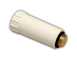 Art.564R Pr&uuml;fung-Stopfen Wei&szlig; 1/2" (Pfropfen) AG Gewinde aus Messing