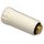 Art.564R Pr&uuml;fung-Stopfen Wei&szlig; 1/2" (Pfropfen) AG Gewinde aus Messing