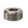 Art.3242 Gewindering 3/4" AG x 1/2" IG mit Innensechskant - Messing Vernickelt