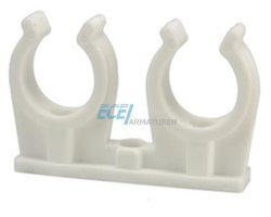 Art.49 Rohrclipse Doppel 20-22mm 50er Packung