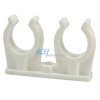 Art.49 Rohrclipse Doppel 20-22mm 50er Packung