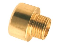 Art.3263 Hahnverl&auml;ngerung 1" x 60mm - Messing