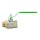 Art.291 Trinkwasser Kugelhahn "IDEAL" 3/8" IG x AG voller Durchgang - Messing vernickelt